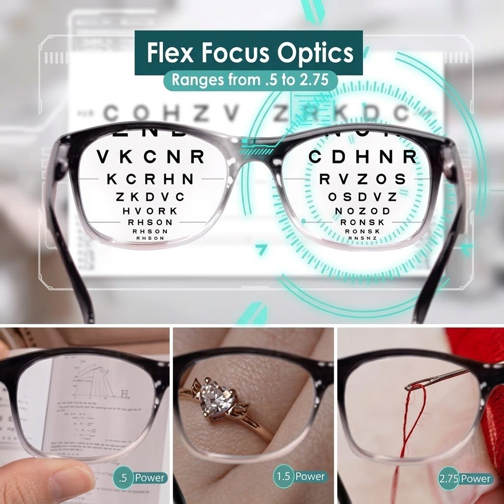 Sénior a ler o jornal confortavelmente com os OnePower Readers