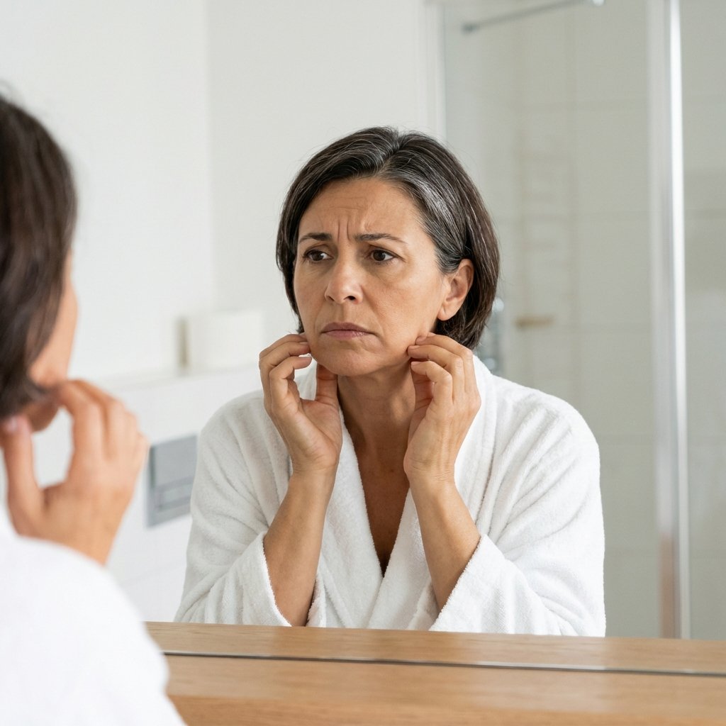 Flacidez da pele após os 45 anos