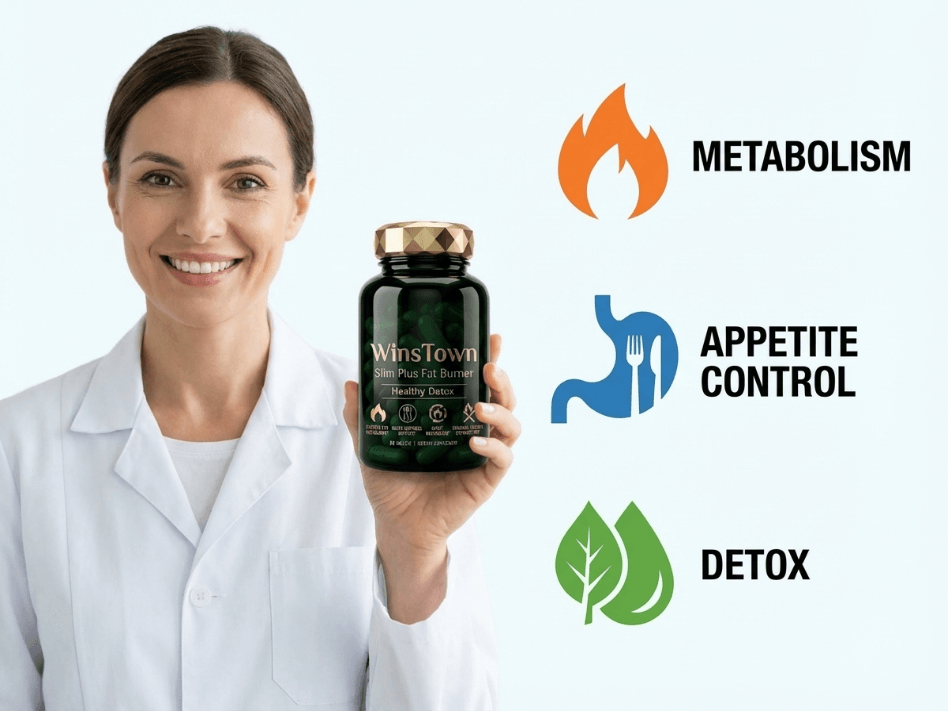 WinsTown Slim Plus Fat Burner - Especialista recomenda o produto