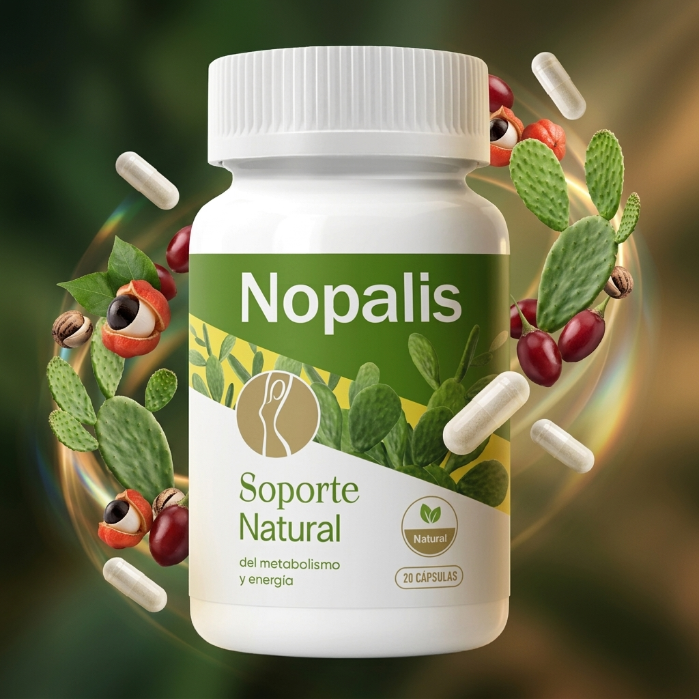 Frasco de cápsulas Nopalis