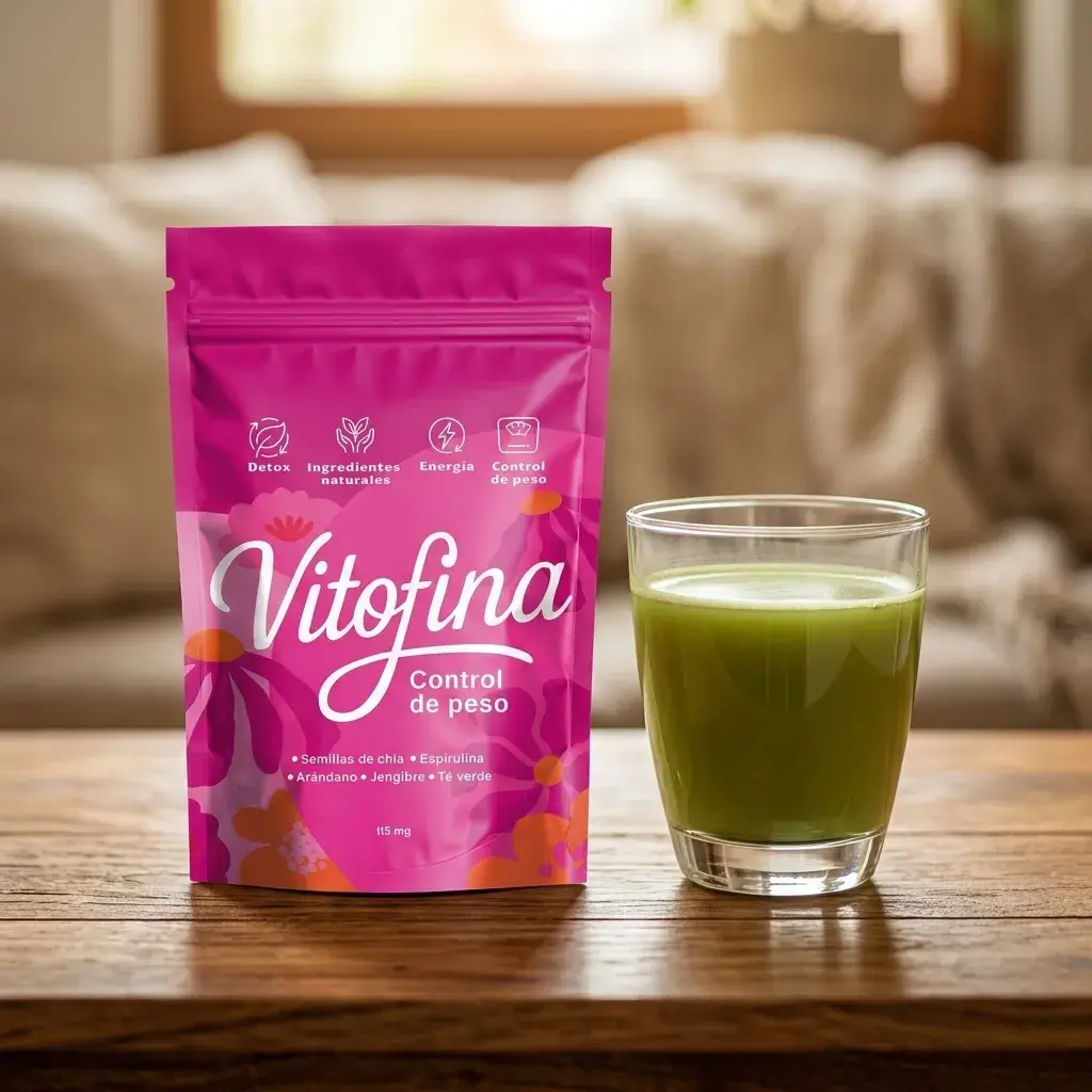 Mecanismo natural de Vitofina disolviéndose en agua tibia